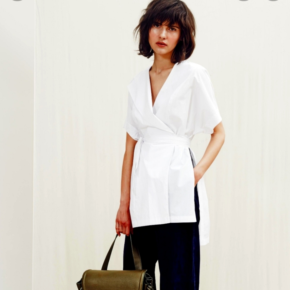 Whistles wrap shirt